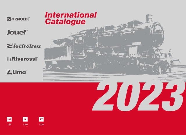 Catalogo 2023 Hornby International – Rivarossi, Lima, Arnold, Jouef